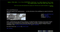 Desktop Screenshot of pascal.alseyn.net